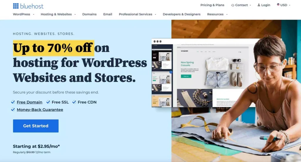 Bluehost Best WordPress Hosting - HighTechBlogging
