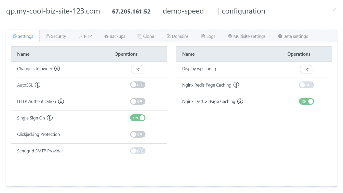 Gridpane Demo Speed - Hightech Blogging