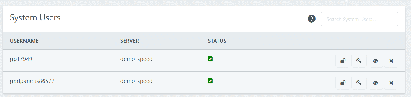 Gridpane System Users - HighTechBlogging