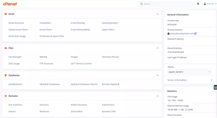 How Does Tmdhosting Control Panel Look Like - Hightech Blogging