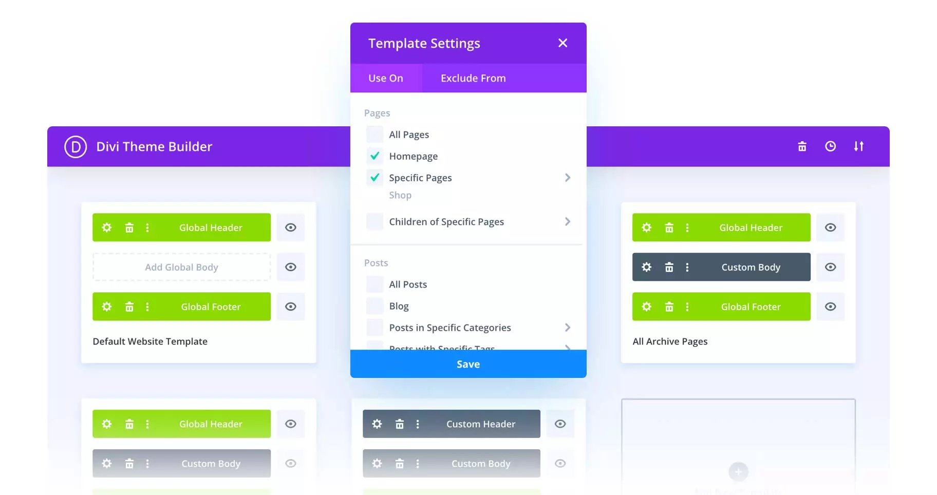 Key features for Divi - HighTechBlogging