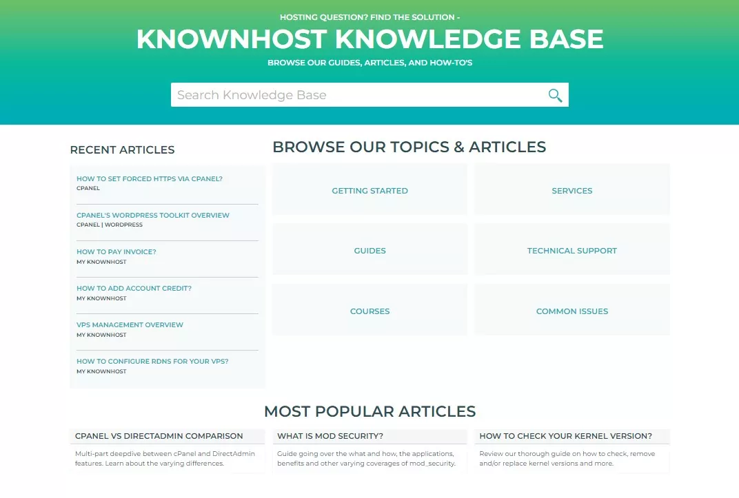 Knowledgebase - Hightech Blogging
