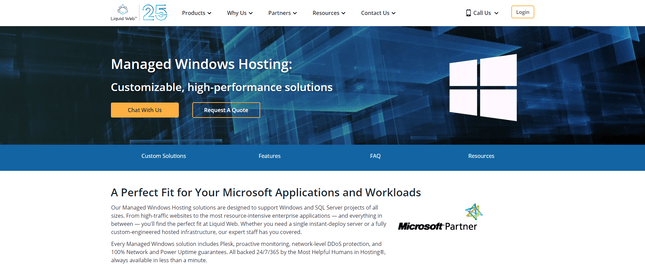 Liquid Web Windows hosting - HighTechBlogging
