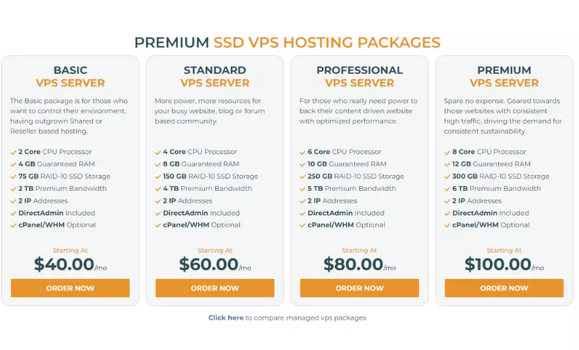 Managed Hosting - Hightech Blogging
