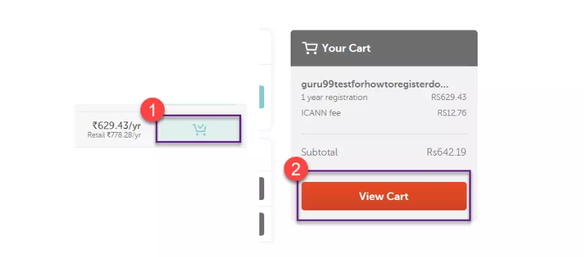 Select the domain