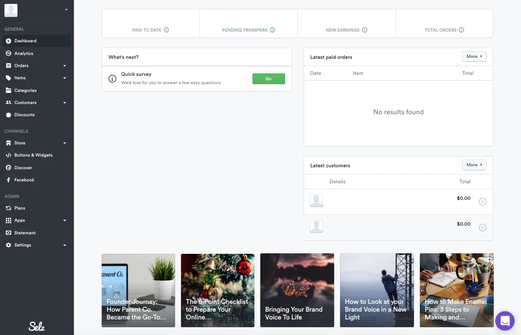 Selz - HighTechBlogging