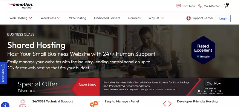 inmotion web hosting - HighTechBlogging