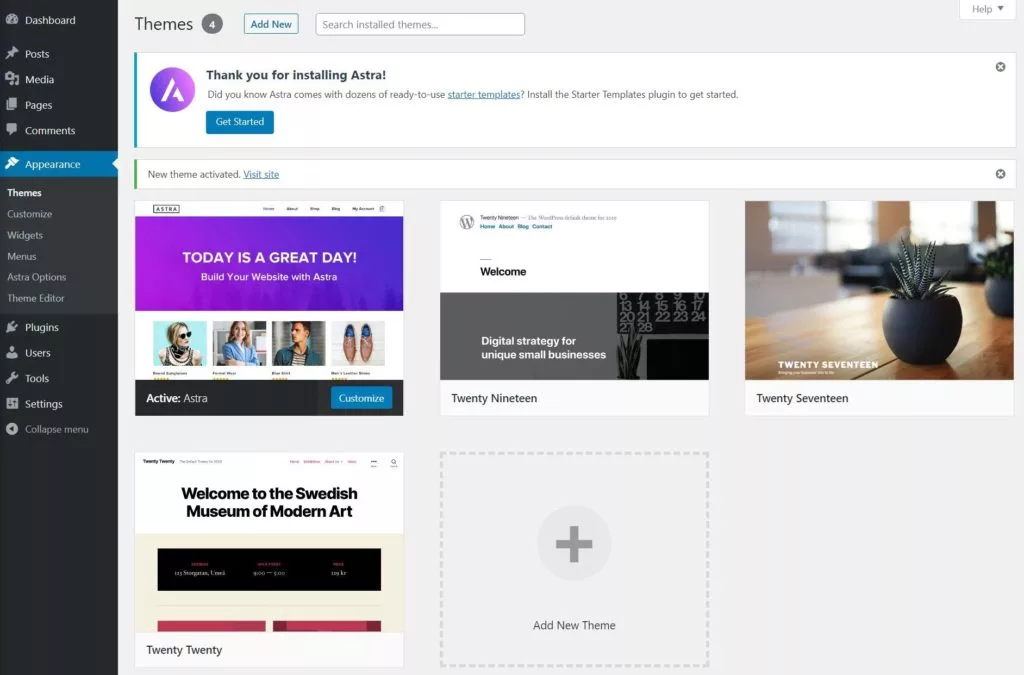 Astra - HighTech Blogging