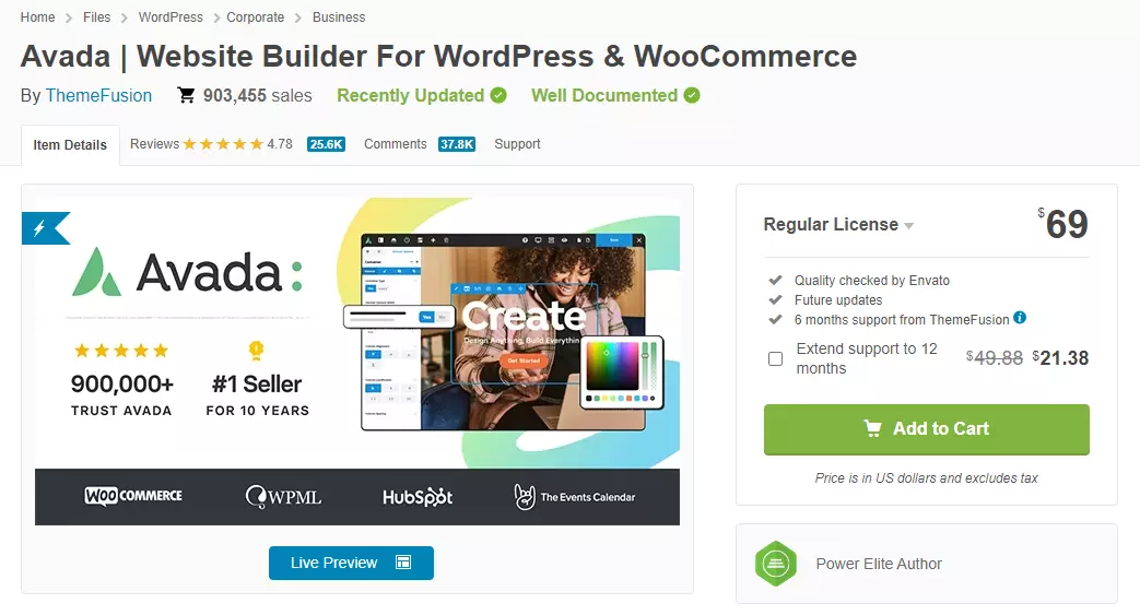 Avada Pricing - HighTech Blogging