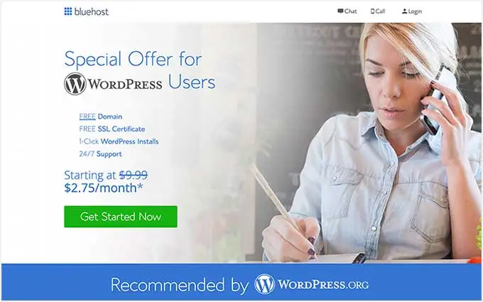 Bluehost WordPress - HighTech Blogging