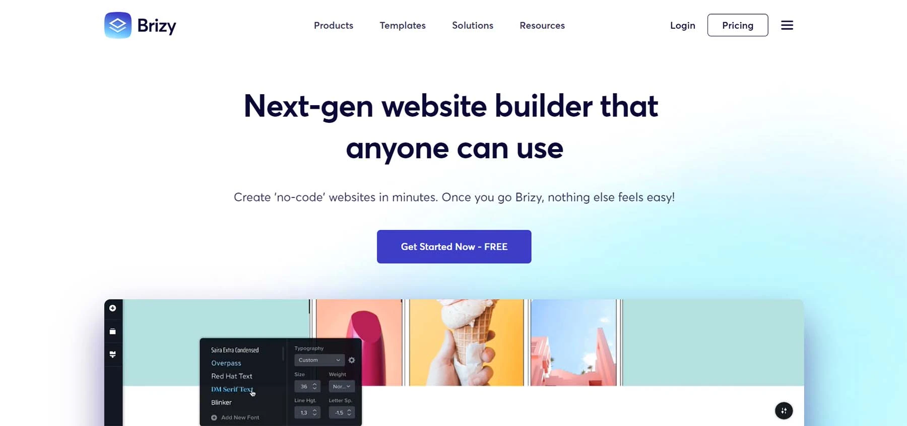 Brizy - Hightech Blogging