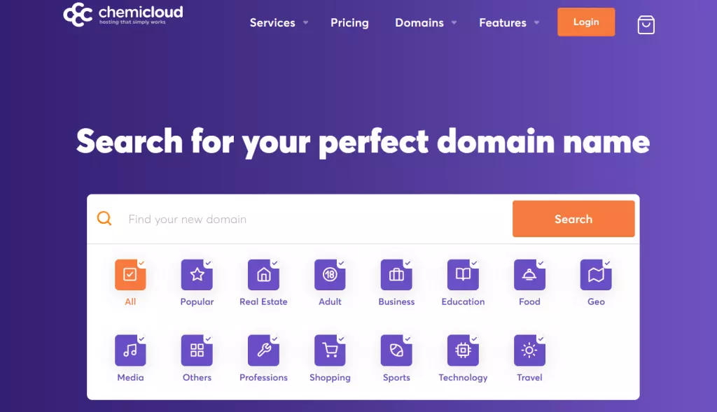 ChemiCloud Domains HighTechBlogging
