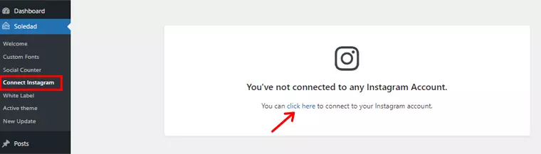 Connect Instagram Option HighTechBlogging