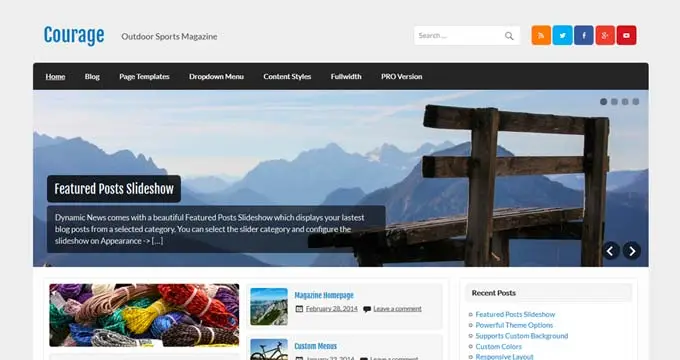 Courage - HighTech Blogging