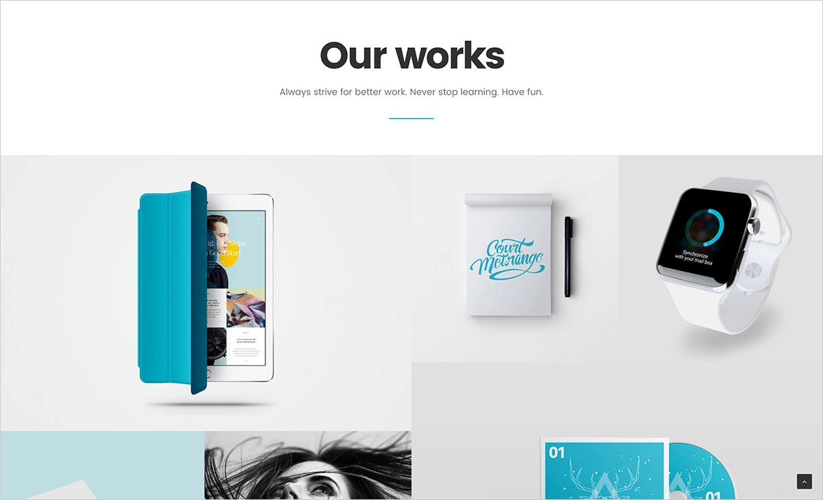 Creative Agency Website Demo HighTechBlogging