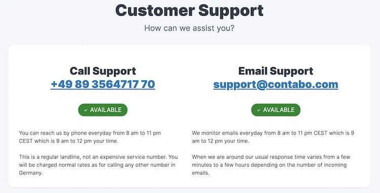 Customer support HighTech Blogging