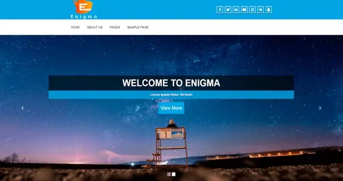Enigma - HighTech Blogging