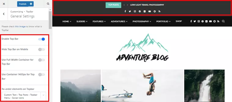 General Settings HighTechBlogging