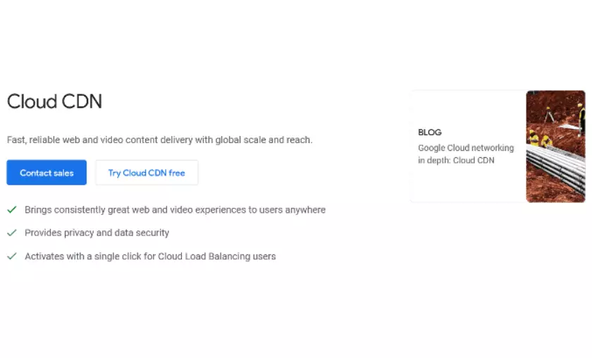 Google Cloud CDN HighTechBlogging