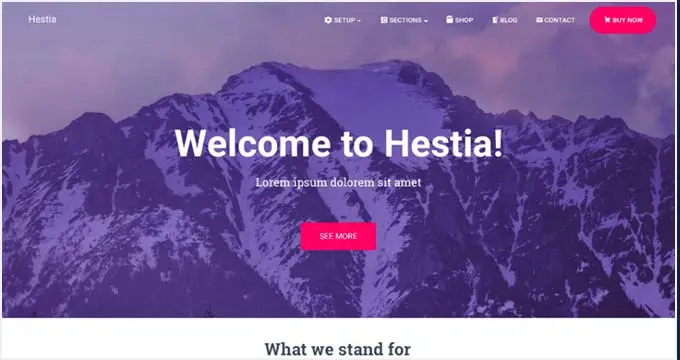 Hestia - HighTechBlogging