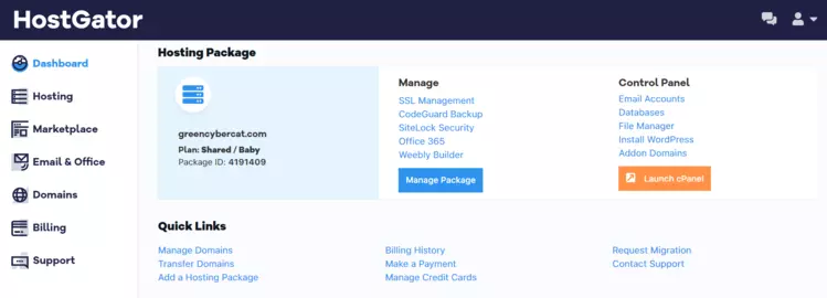 HostGator Website Migration - HighTech Blogging