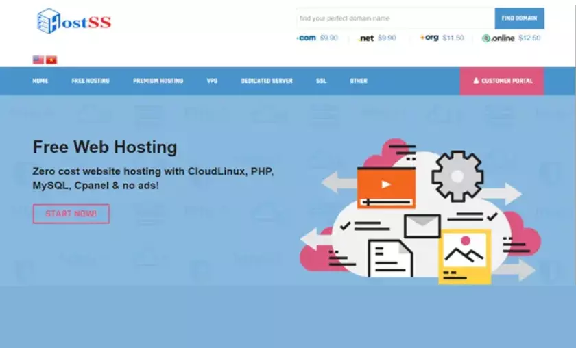 HostSS – Best for Unlimited Email Forwarding