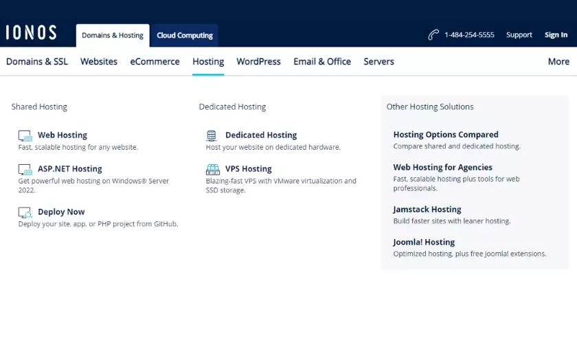 Hosting Features HighTech Blogging