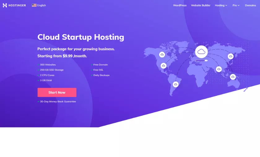 Hostinger Cloud Plan Features HighTech Blogging