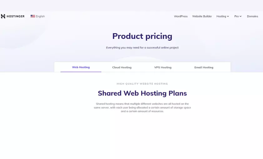 Hostinger Pricing HighTech Blogging