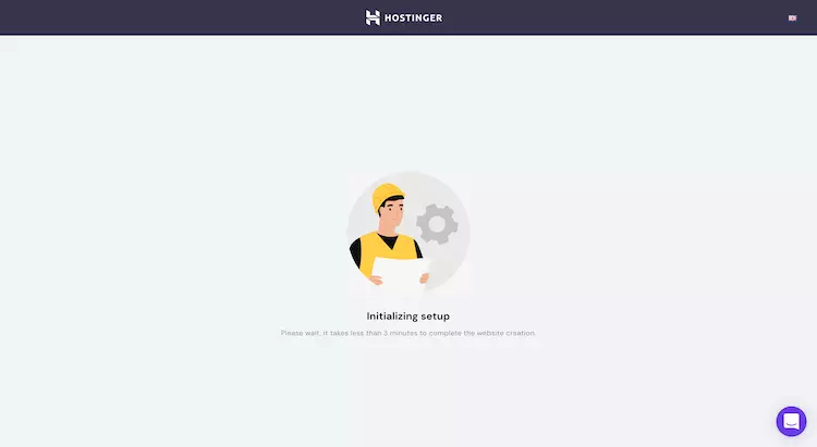 Hostinger setup wizzard - HighTech Blogging