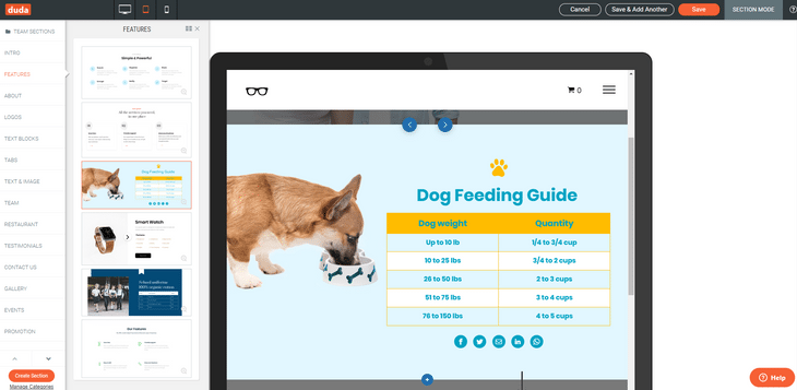 How Good Are Duda’s Templates HighTech Blogging