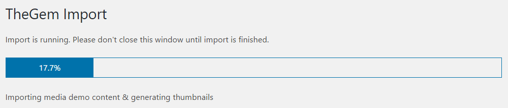 Import Demo Content HighTechBlogging