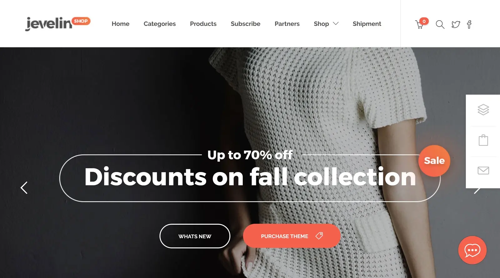 Jevelin Online Shop Demo HighTechBlogging