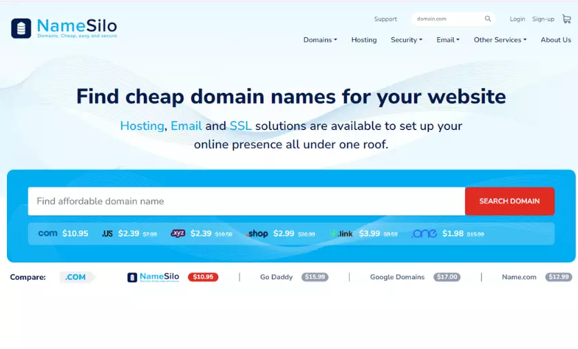 NameSilo HighTech Blogging