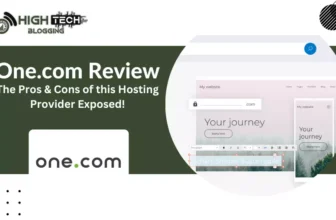 One.com Review: The Pros & Cons of this Hosting Provider Exposed! HighTech Blogging