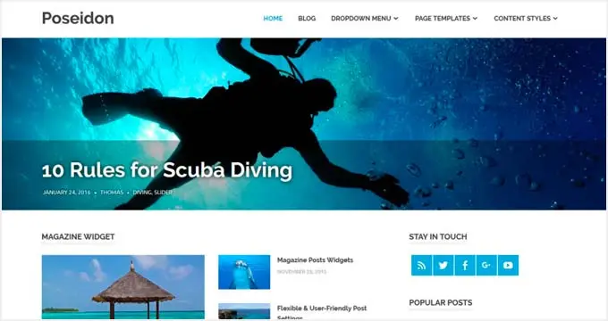 Poseidon - HighTech Blogging