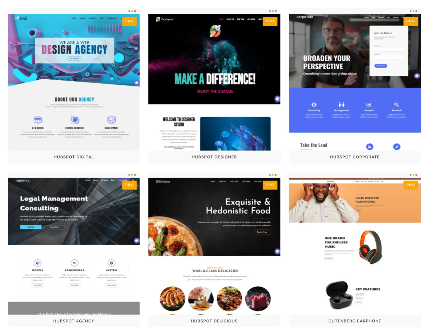 Pre-built Designs in OceanWP - HighTech Blogging