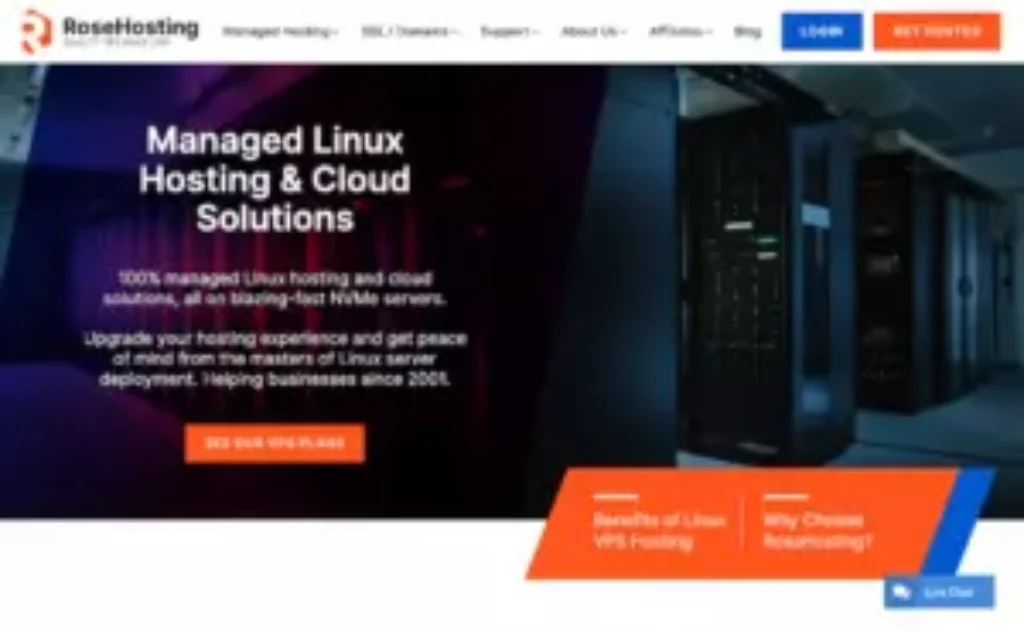 RoseHosting - Best Customizable CRM Hosting Provider