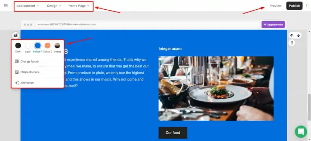 Site Builder HighTech Blogging