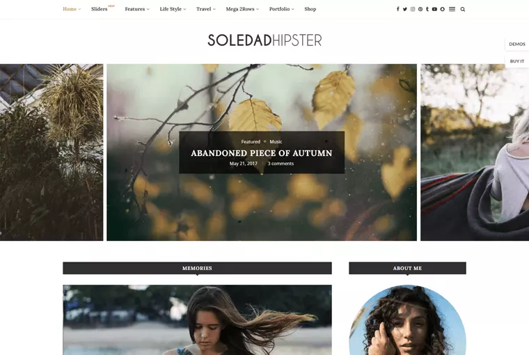 Soledad Theme Overview HighTechBlogging