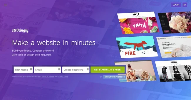 Strikingly - HighTechBlogging
