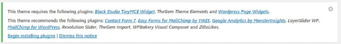 TheGem Plugins Installeren - HighTech Blogging