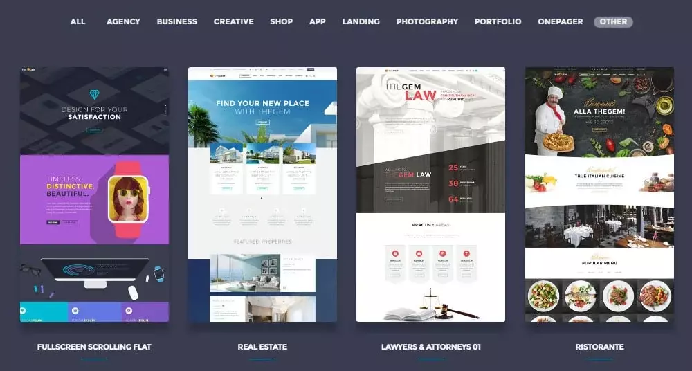 TheGem Website Demos HighTechBlogging