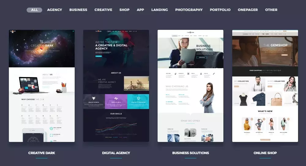 TheGem Website Demos HighTechBlogging