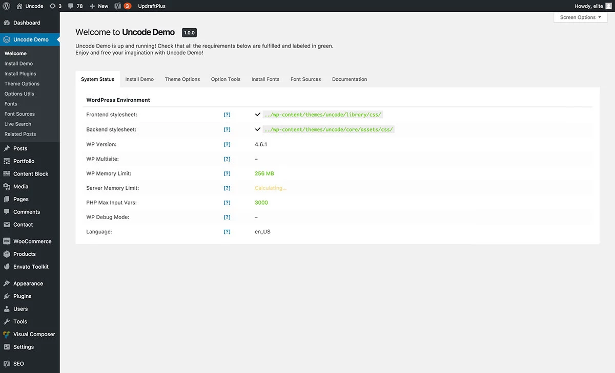 Theme Installation and Setup HighTechBlogging