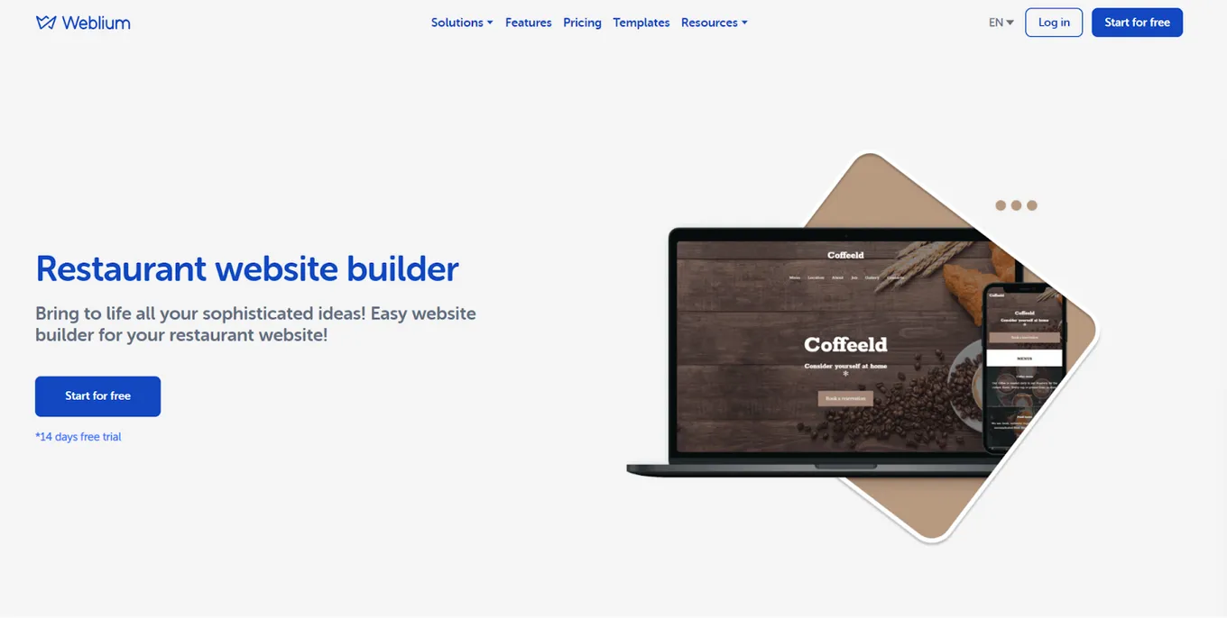 Weblium - HighTech Blogging