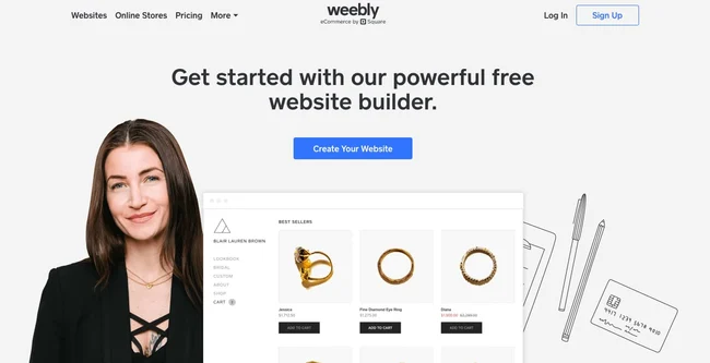 Weebly Web Builder - HighTechBlogging