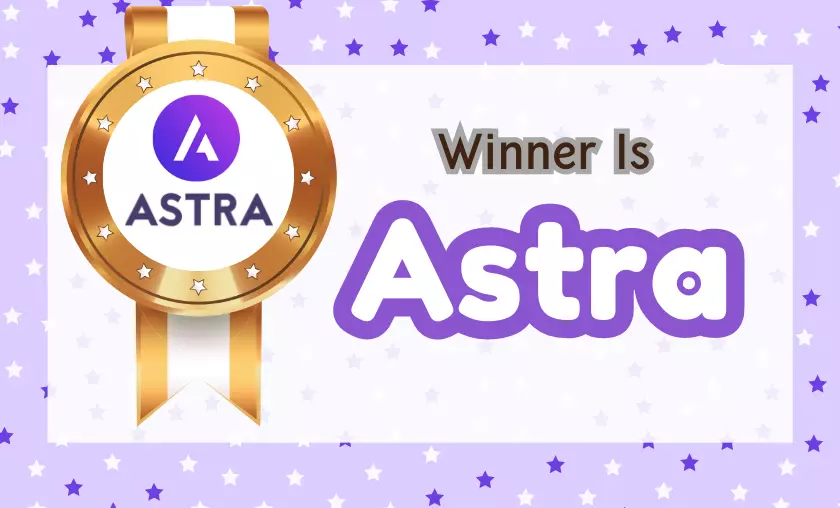 Winner Is Astra - HighTech Blogging
