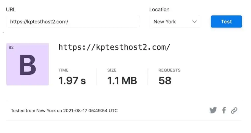 Without Cache Plugin HighTech Blogging