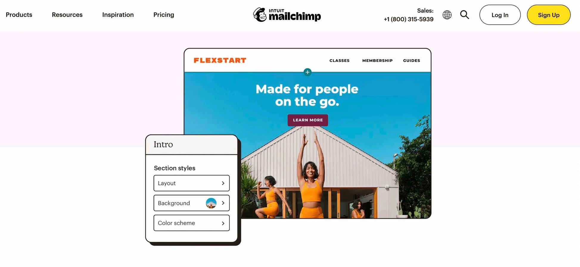 free website builder mailchimp - HighTechBlogging